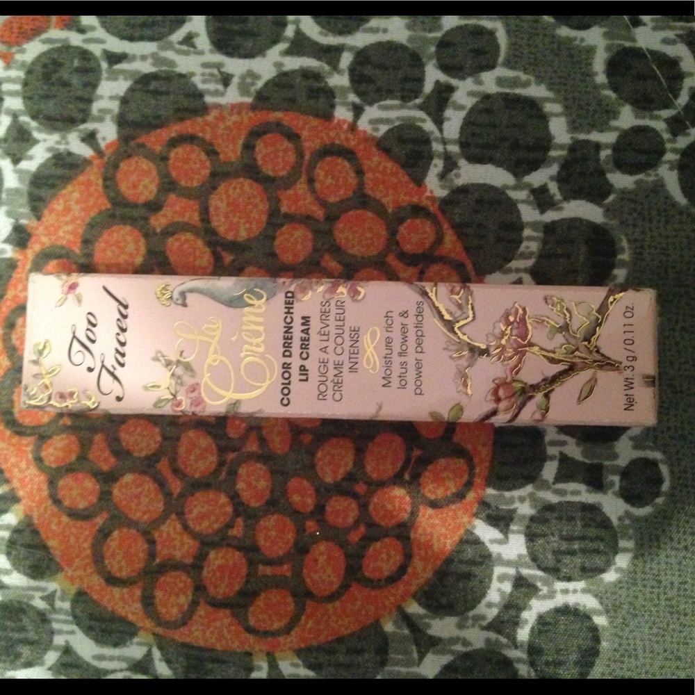 ⚜️FINAL PRICE⚜️ Too Faced La Creme Lip Cream